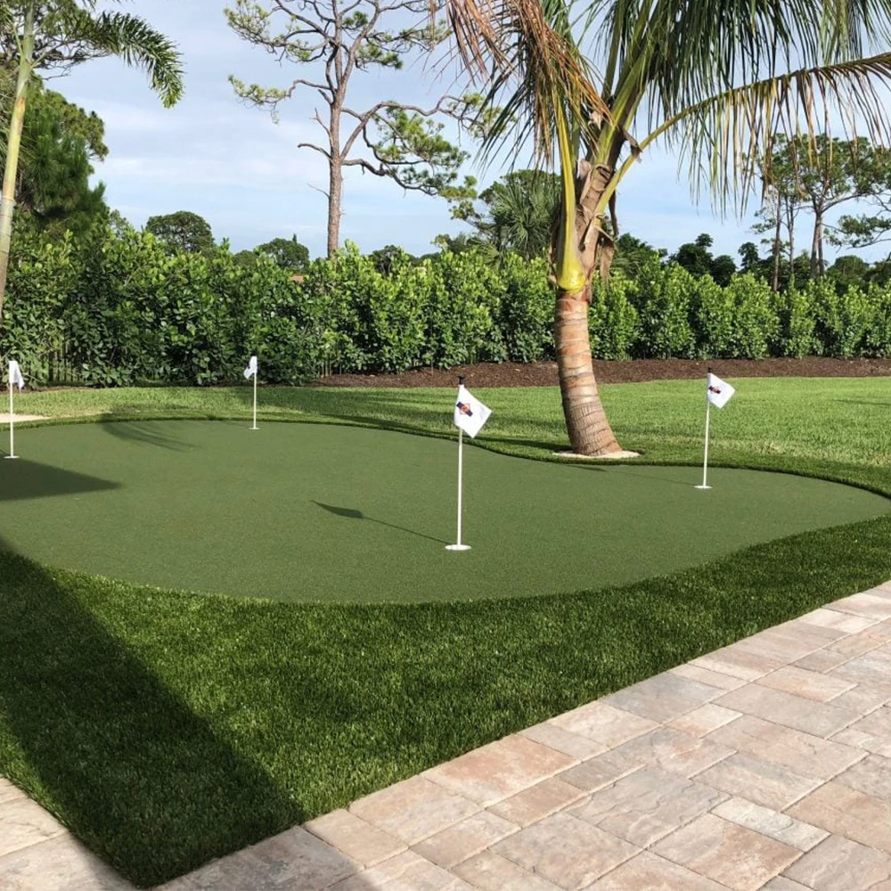 Artificial Turf Putting Green Installation
