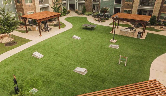 Residential Artificial Turf Installation